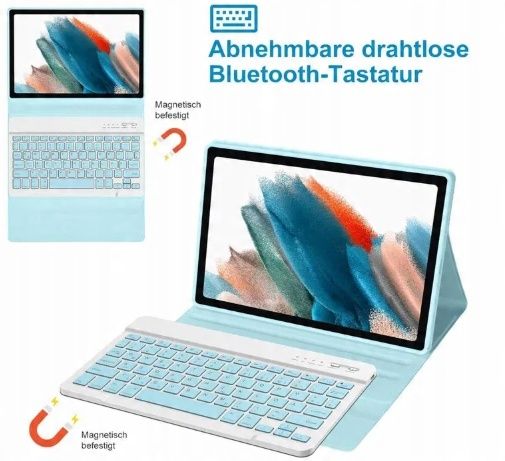 aMZCaSE Etui na klawiaturę do Samsung Galaxy Tab A8 10,5 2022 OPIS