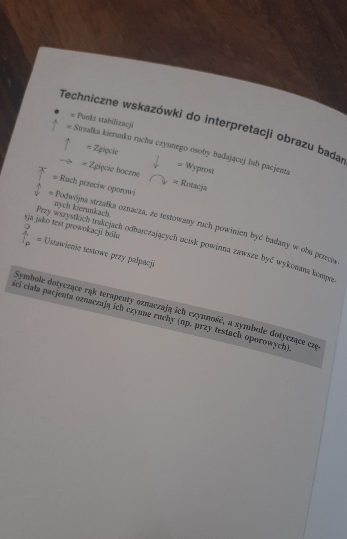 Terapia manualna Poradnik wykonywania ćwiczeń