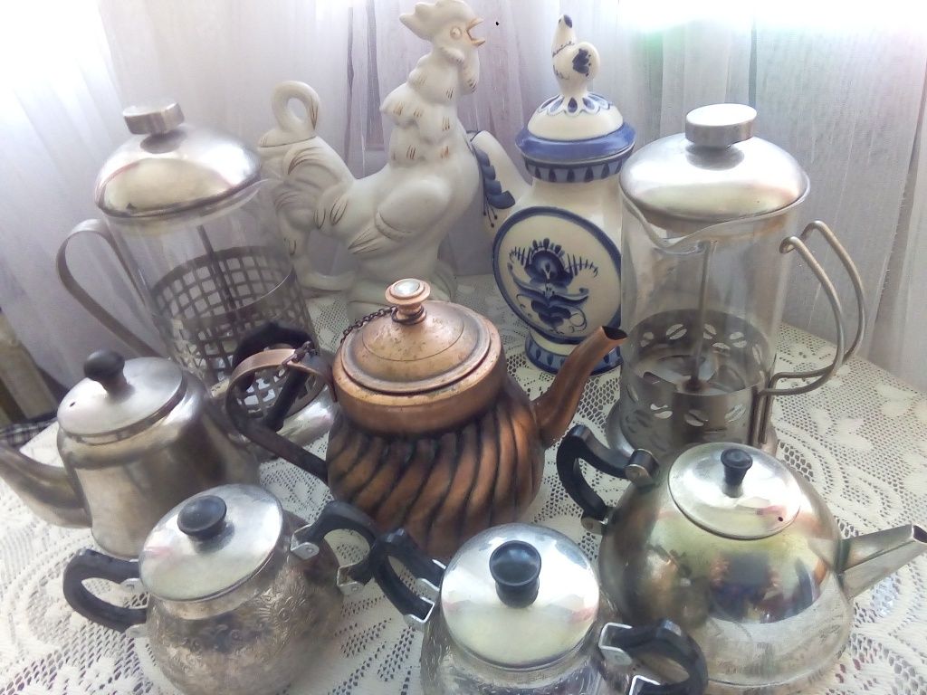 Чайники , заварники  раритетные