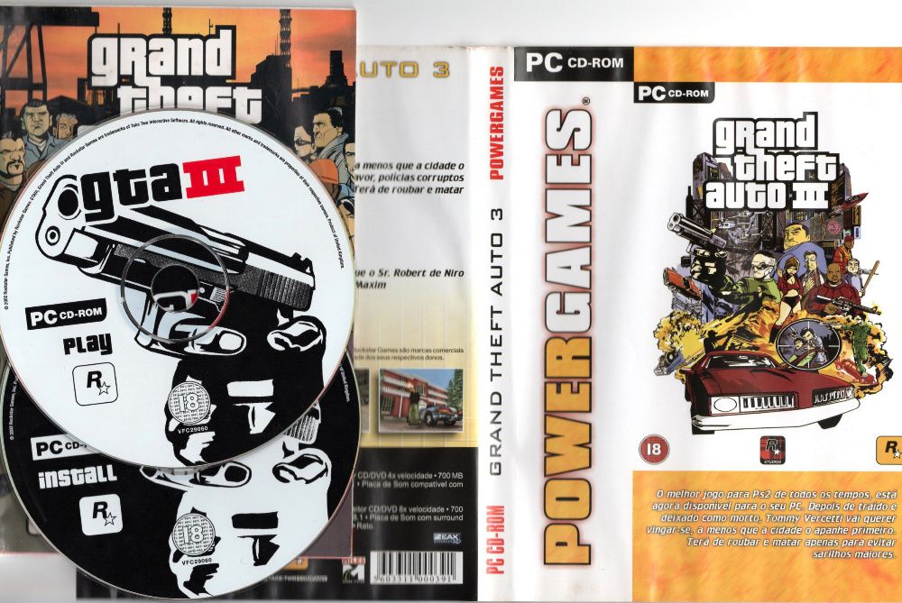 Jogos para PC 2CDs originais