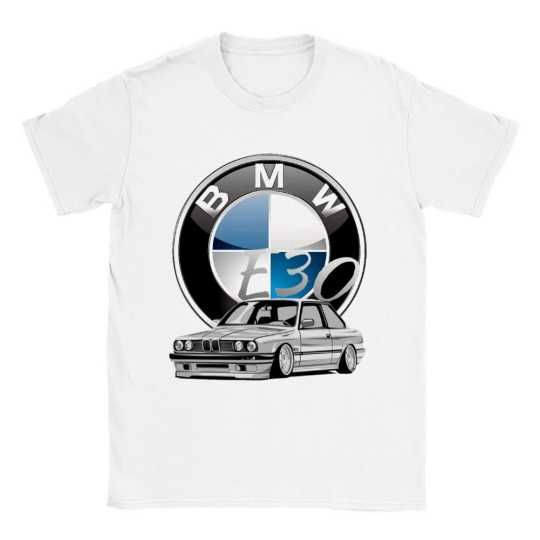 T-shirt 100% Algodão BMW E30