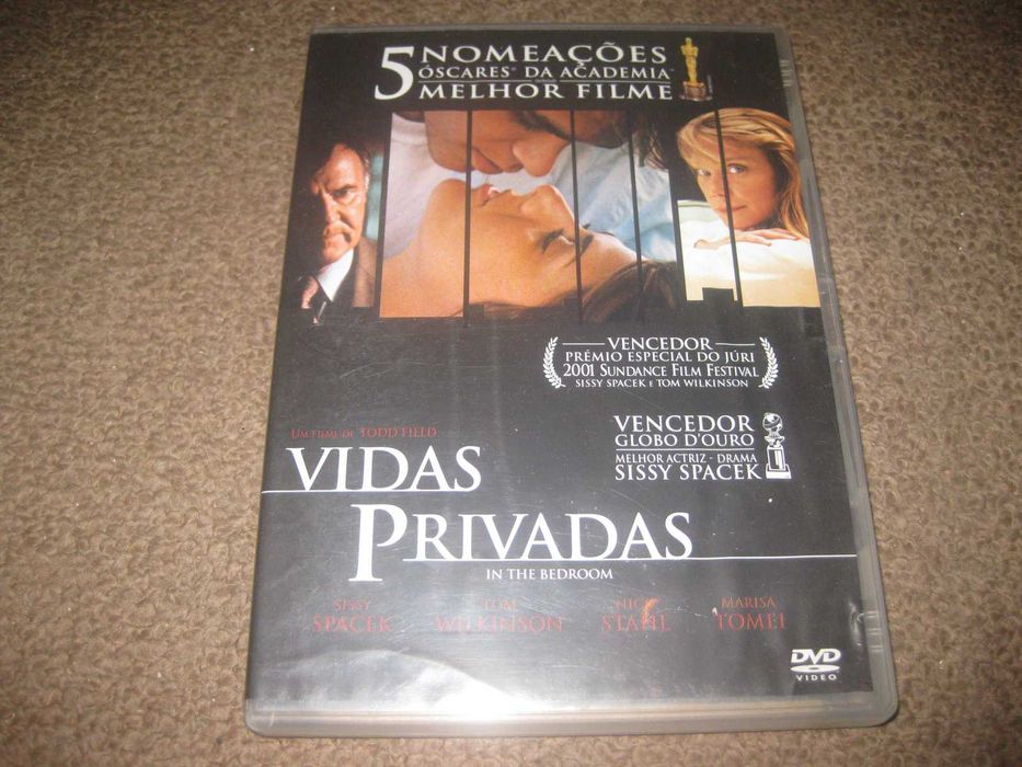 DVD "Vidas Privadas" com Sissy Spacek/Raro!