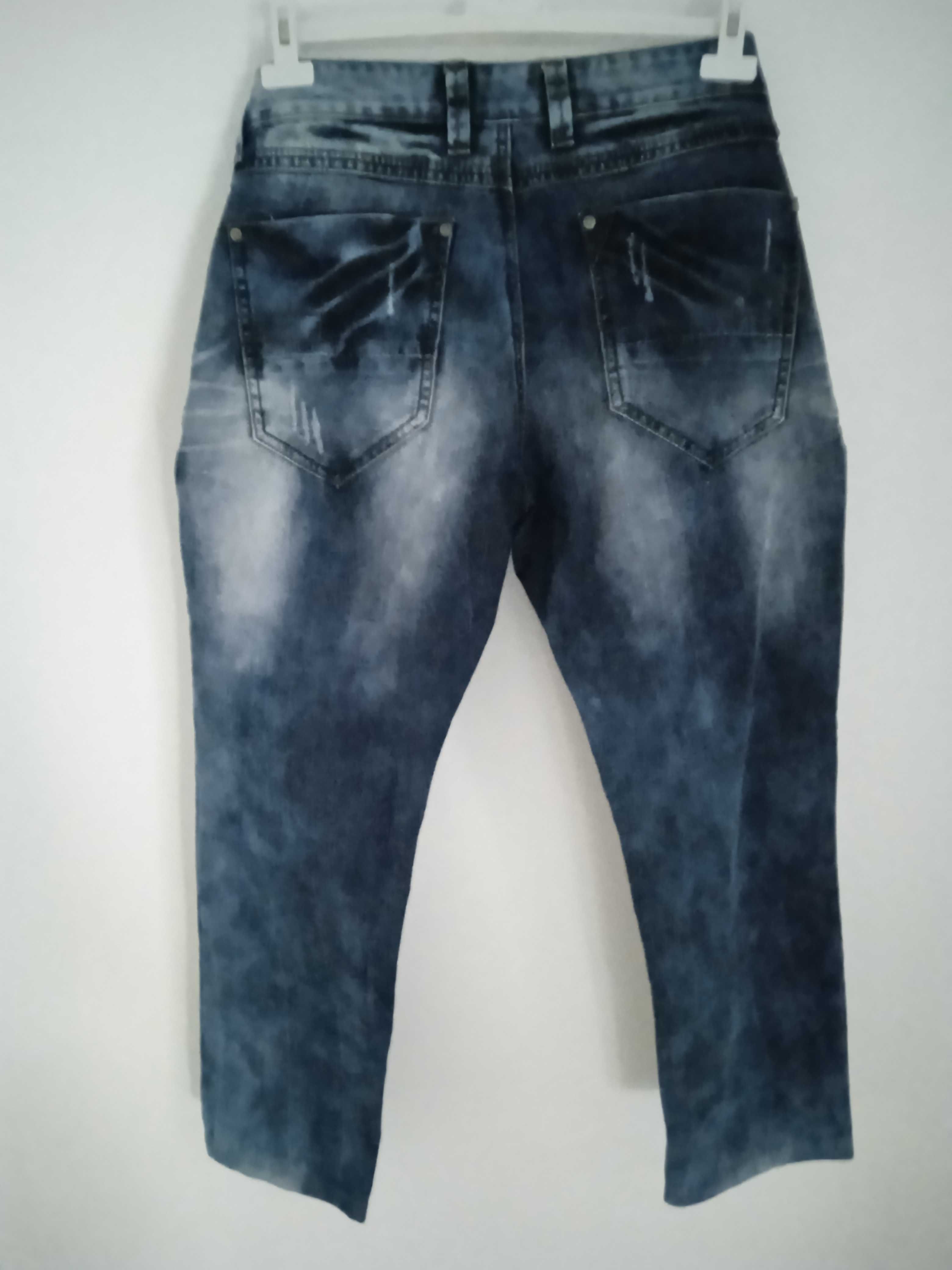 Calça de ganga escura Black Ace T48