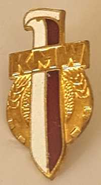Odznaka KMW WP Koło Młodzieży Wojskowej Wojska Polskiego 1966