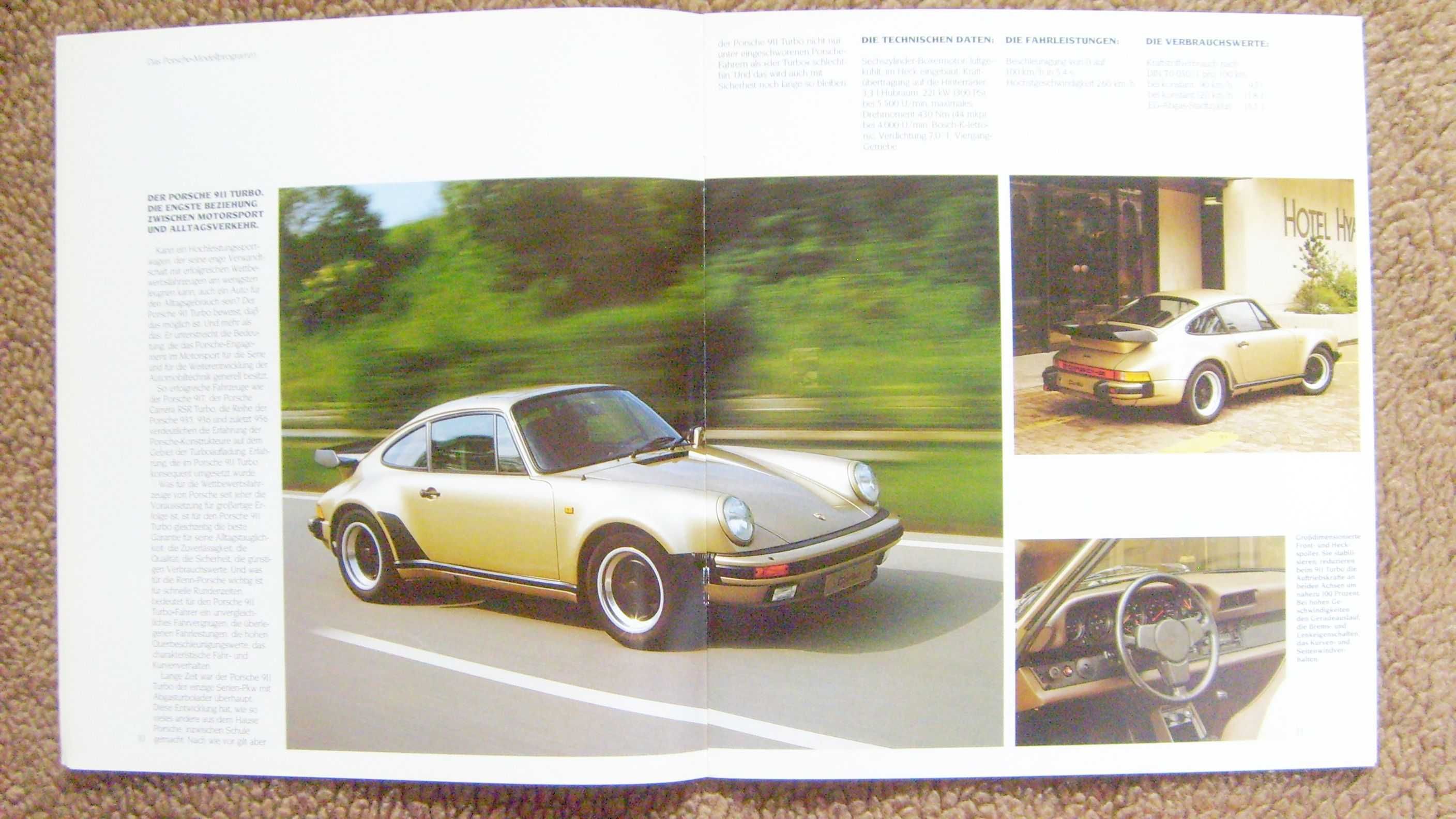 PORSCHE Programm 1983 / 911, 924, 944, 928 / prospekt 40 str., BDB-