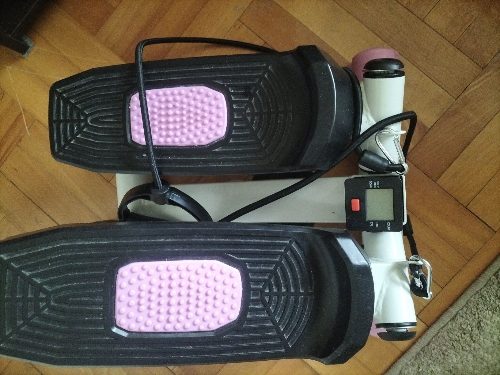 Stepper Skrętny do Fitness Steper z Linkami Step Ćwiczeń Aerobiku Licz