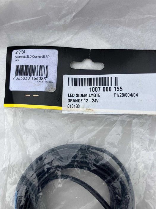 Lampy obrysowe, obrysówki LED 12-24V żółty STRANDS 810130