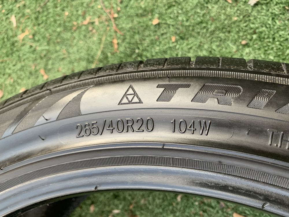 Літні шини(резина) 265/40 R20 “TRIANGLE” Sportex TSH11 - 2шт.