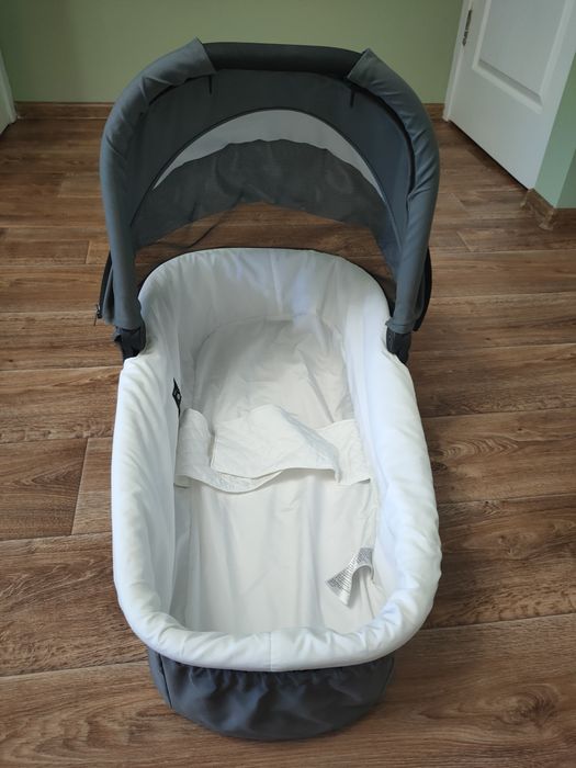 Gondola britax hard carrycot steel grey + dodatki