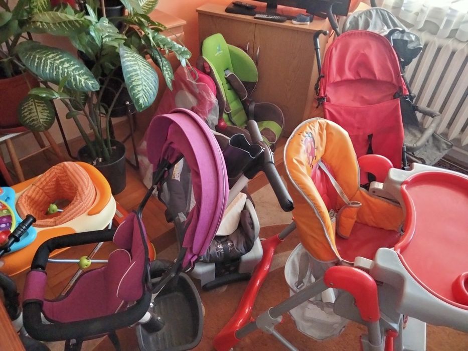 Wózek fotelik rowerek chodzik spacerówka