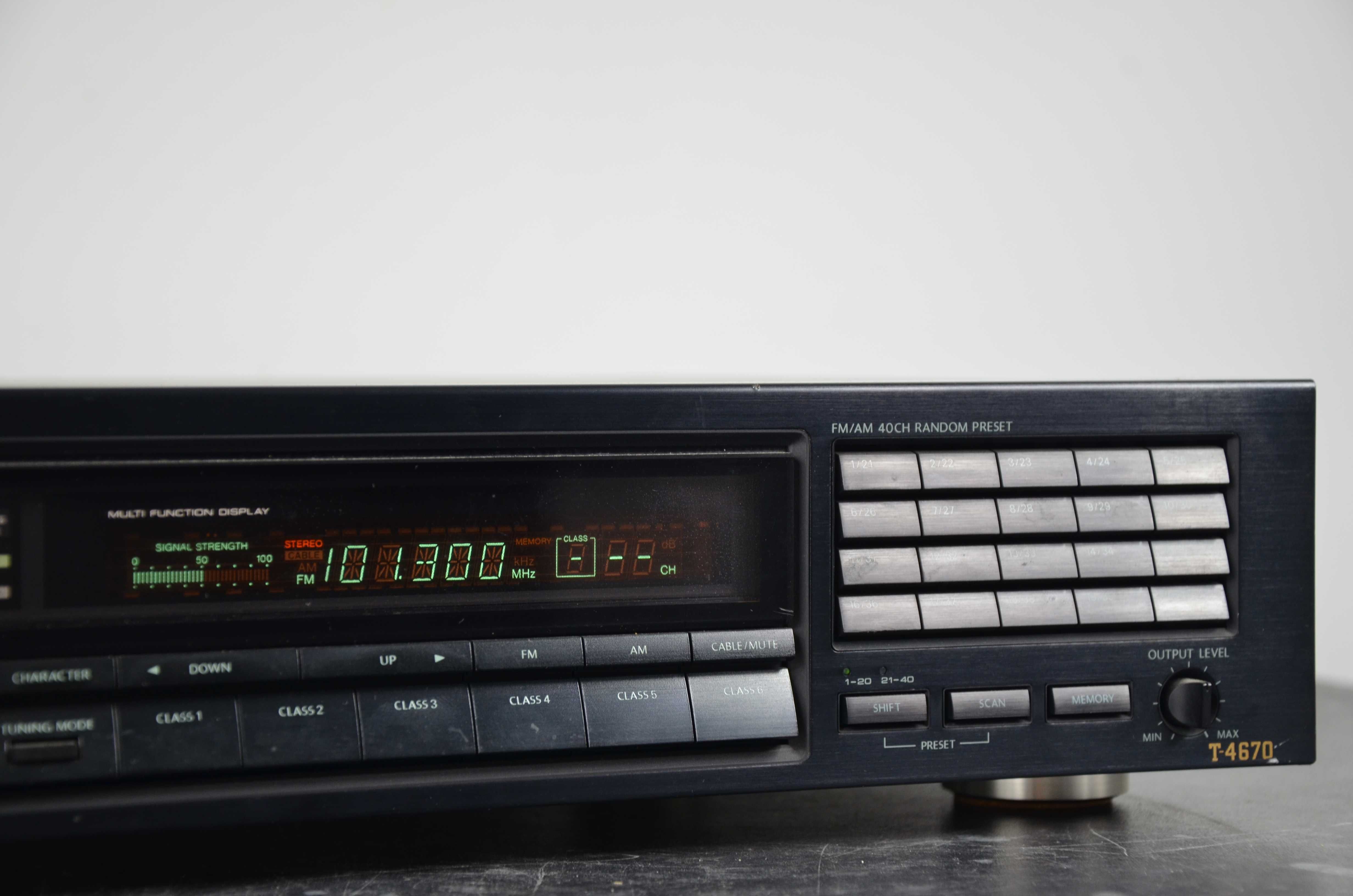ONKYO INTEGRA T-4670 Topowy tuner Okazja Japan