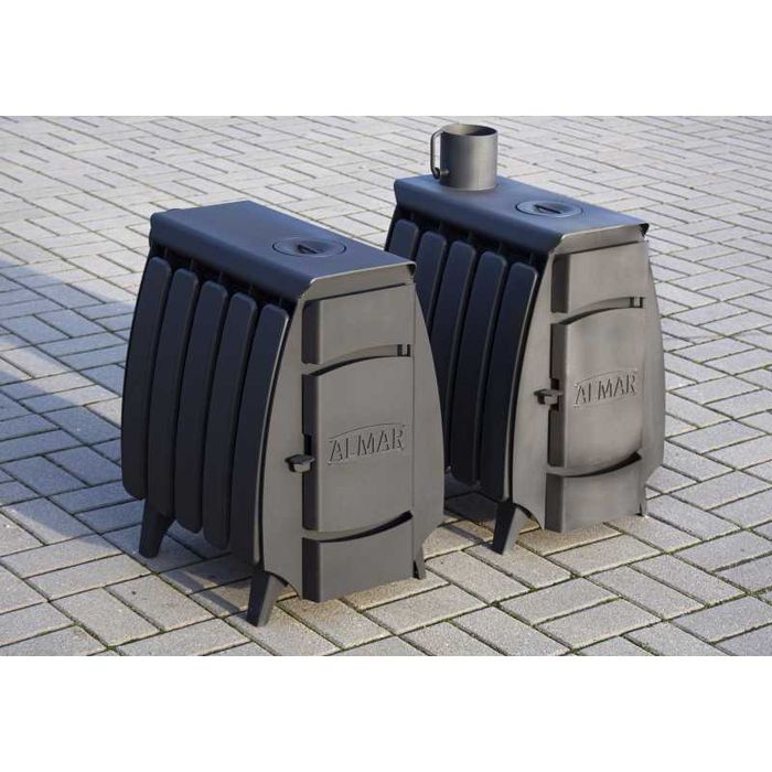 Печь буржуйка, типа Булерьян, металл 4мм, Піч Булер*ян , 134м3