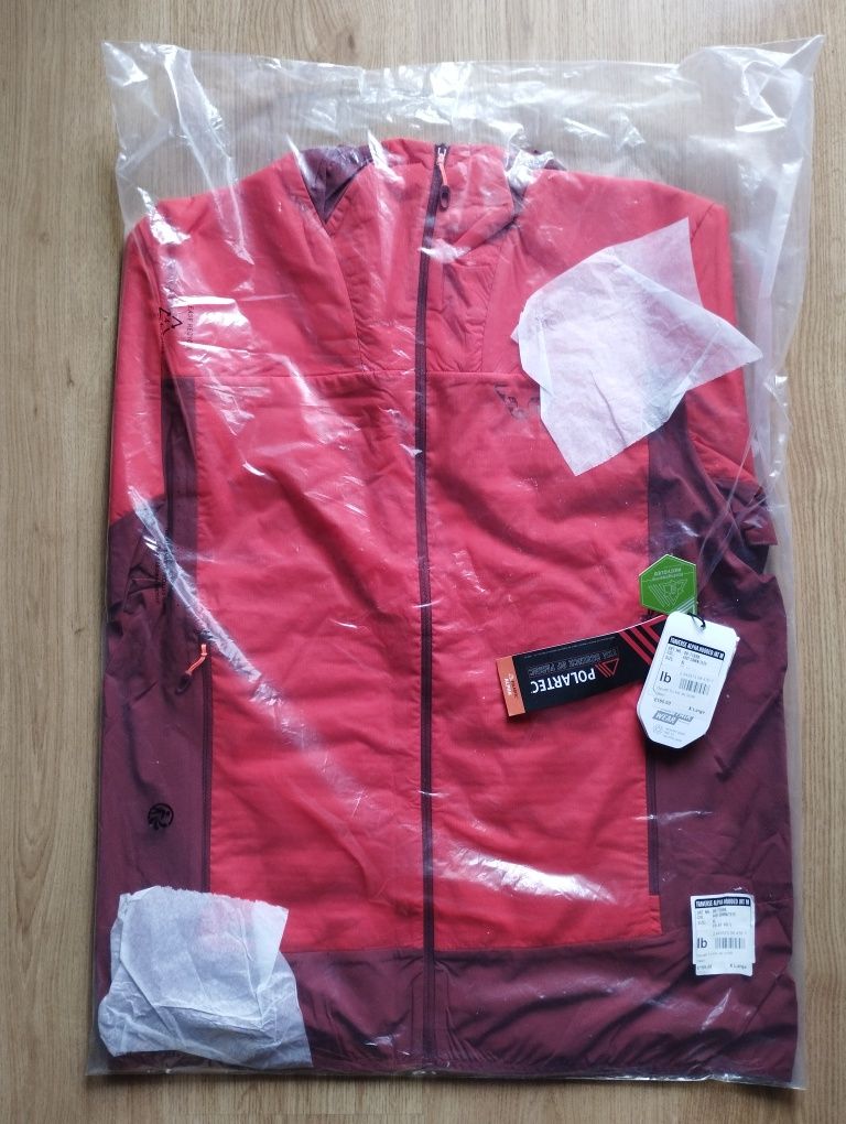 DYNAFIT Traverse Alpha Hooded, Red, XL męska,nowa