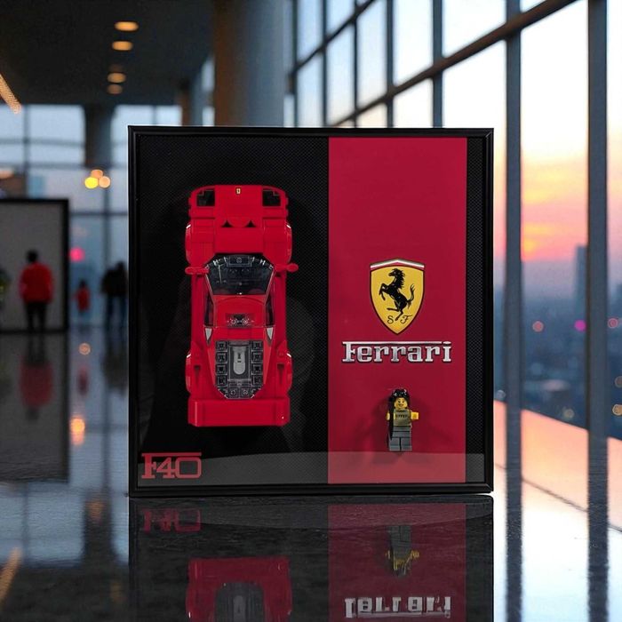 Арт Рамка для Конструктора LEGO Speed Champions Ferrari F40 (76934)