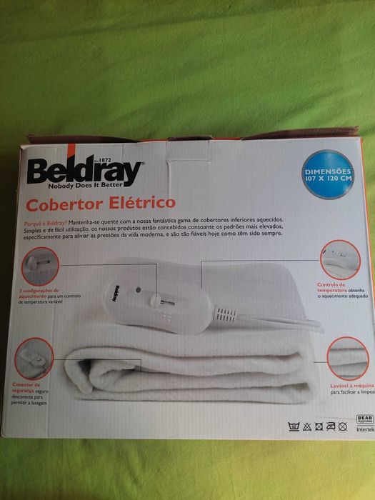Cobertor Eléctrico Novo
