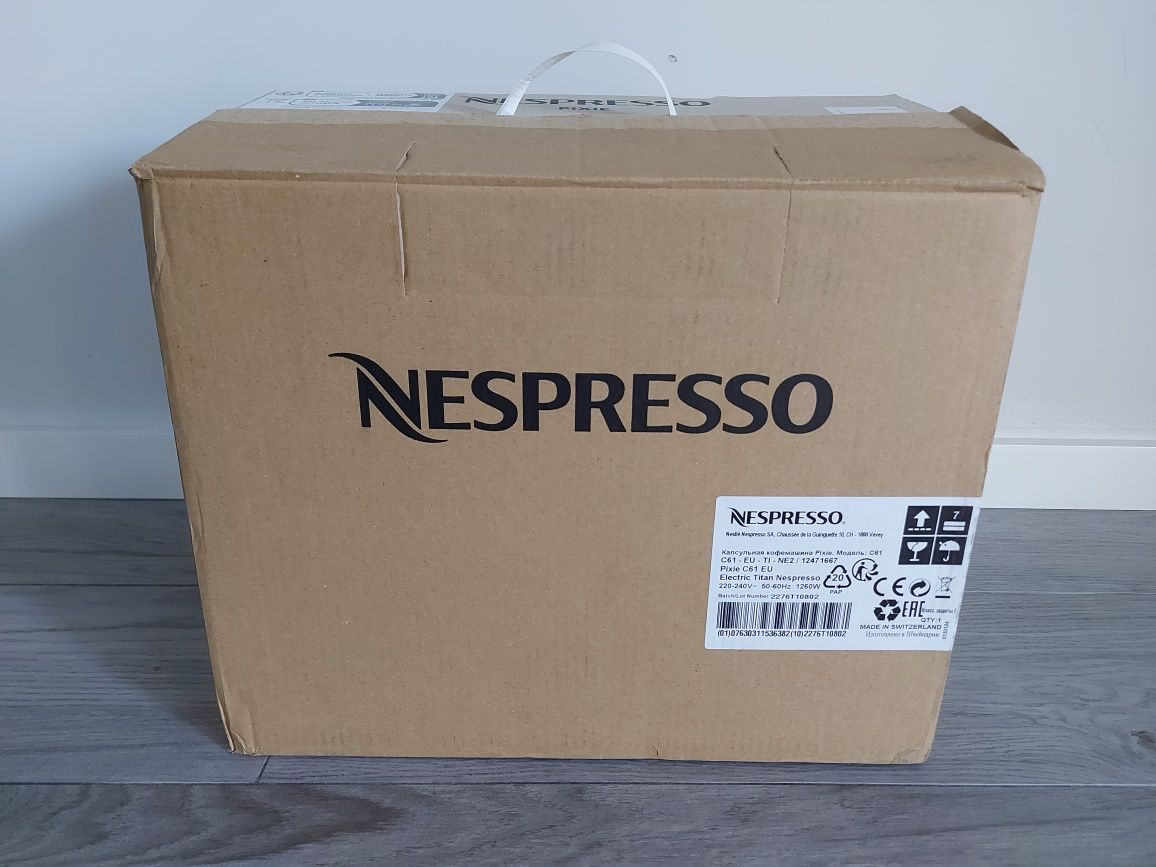 Máquina café Nespesso Pixie NOVA