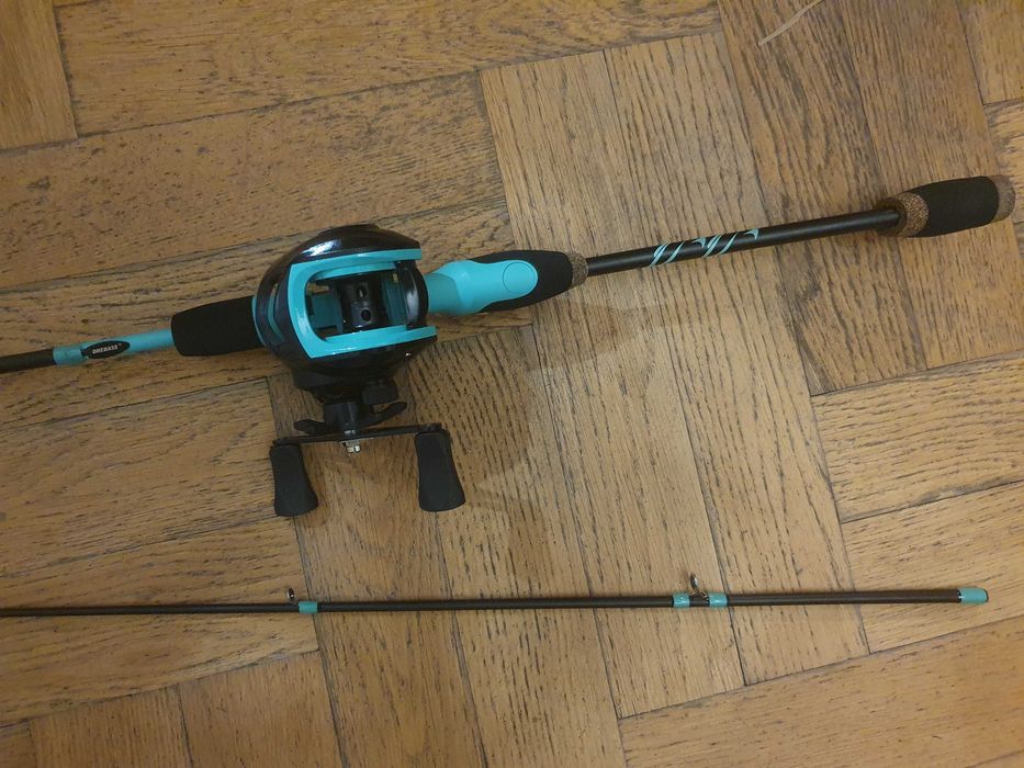 Wędka zestaw castingowy 180 cm 5-15g cast