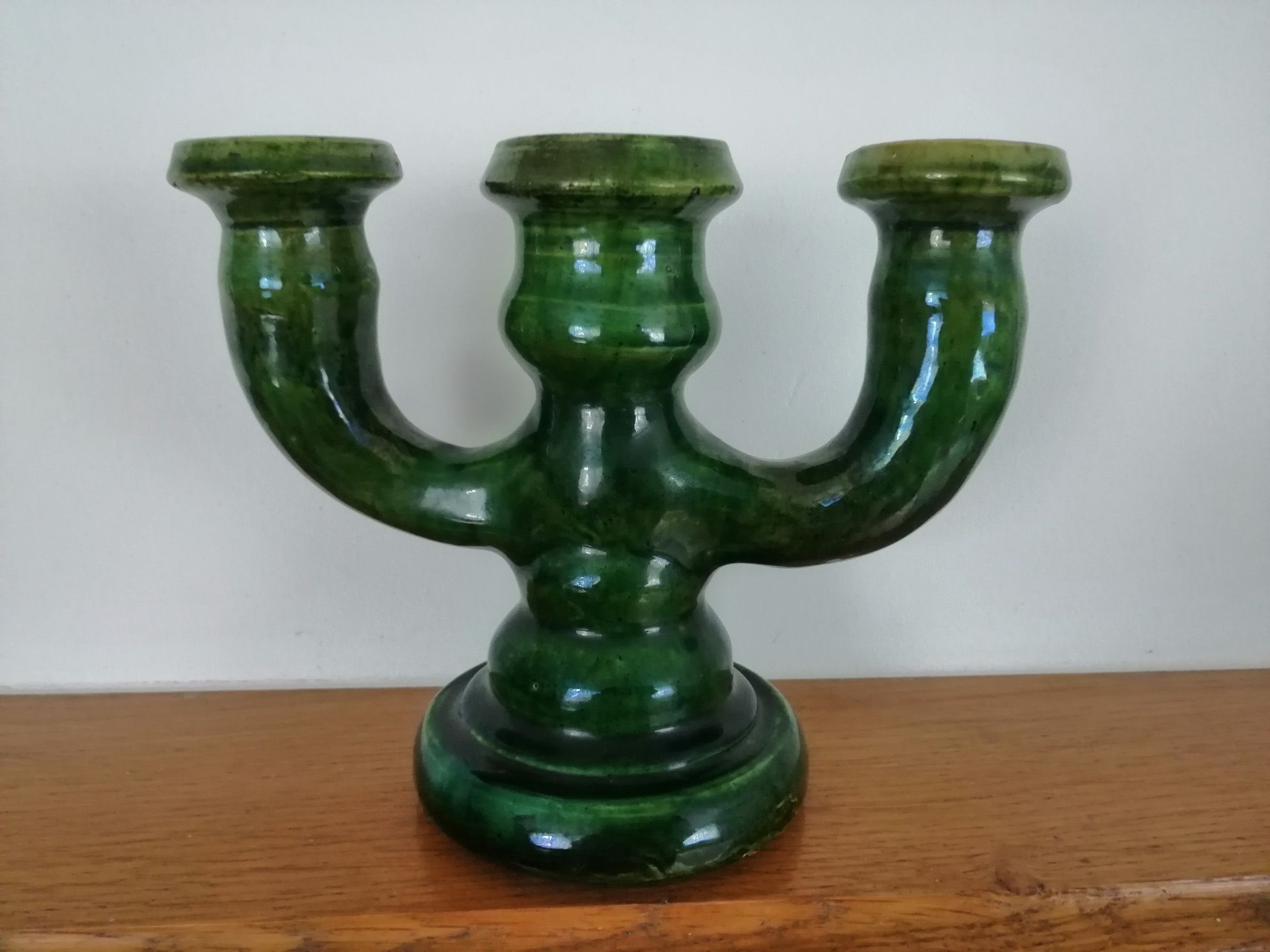 Świecznik porcelanowy
