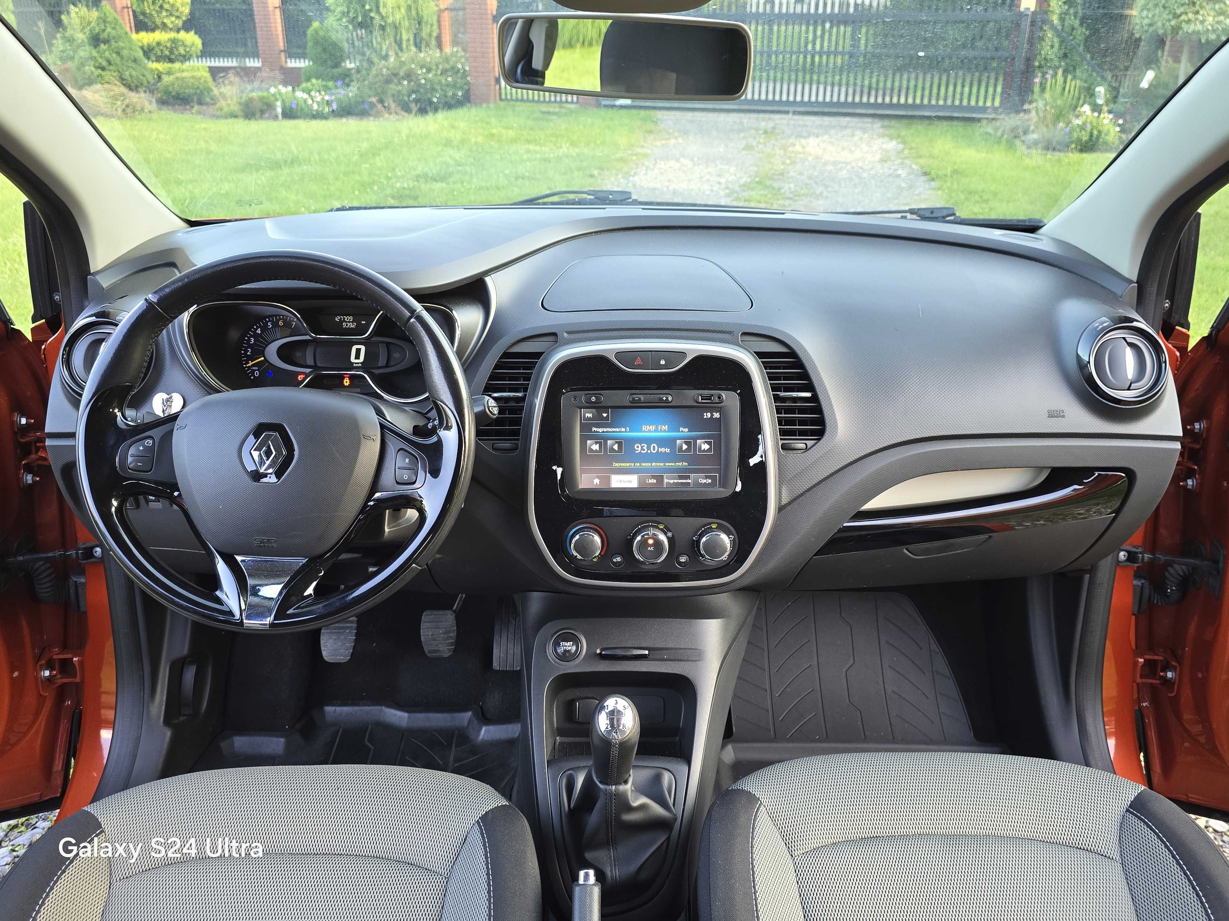Renault Captur 0.9 90KM, Krajowy, 1Właściciel, Tablet, Przebieg 127tys