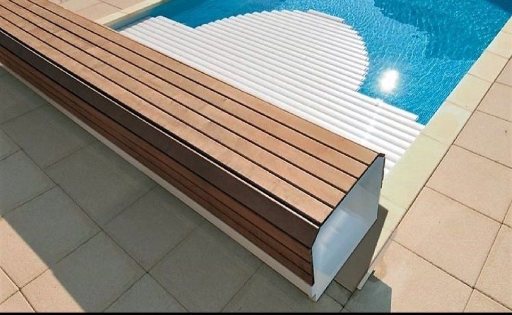 Cobertura piscina  de lâminas pvc