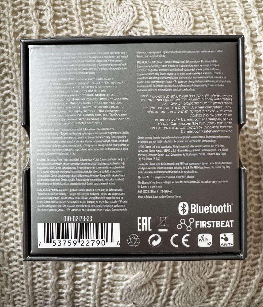 Garmin Venu GPS Wifi