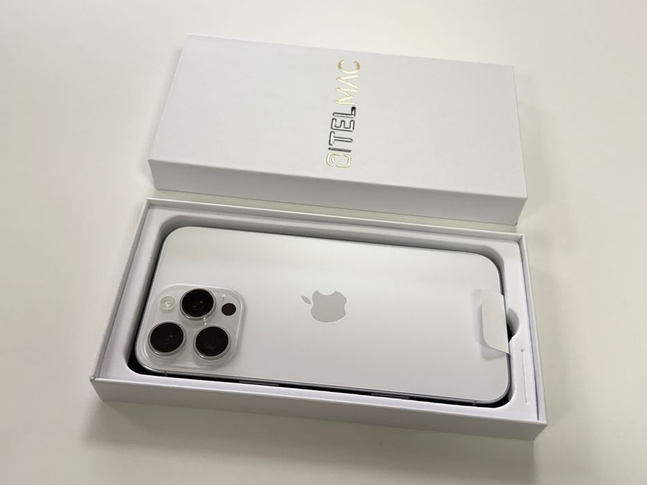 Apple iPhone 16 Pro Max 256GB 5G NOWY • Biały White • Gwarancja