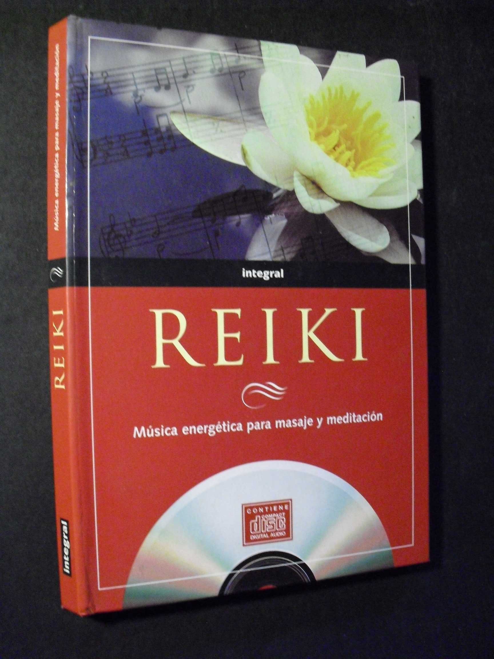 Reiki-CD-Música Energética Y Meditacion-Livro com 20 Páginas ilustrado