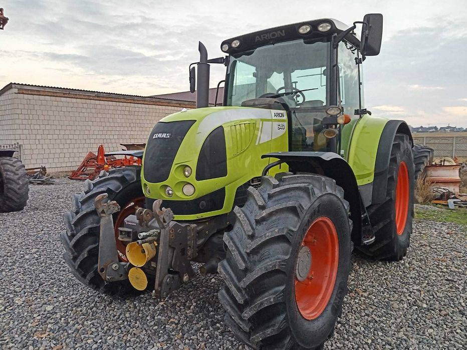 Claas Arion 640 CEBIS 2008 Rok Tuz + WOM Amortyzowana Kabina, Oś John