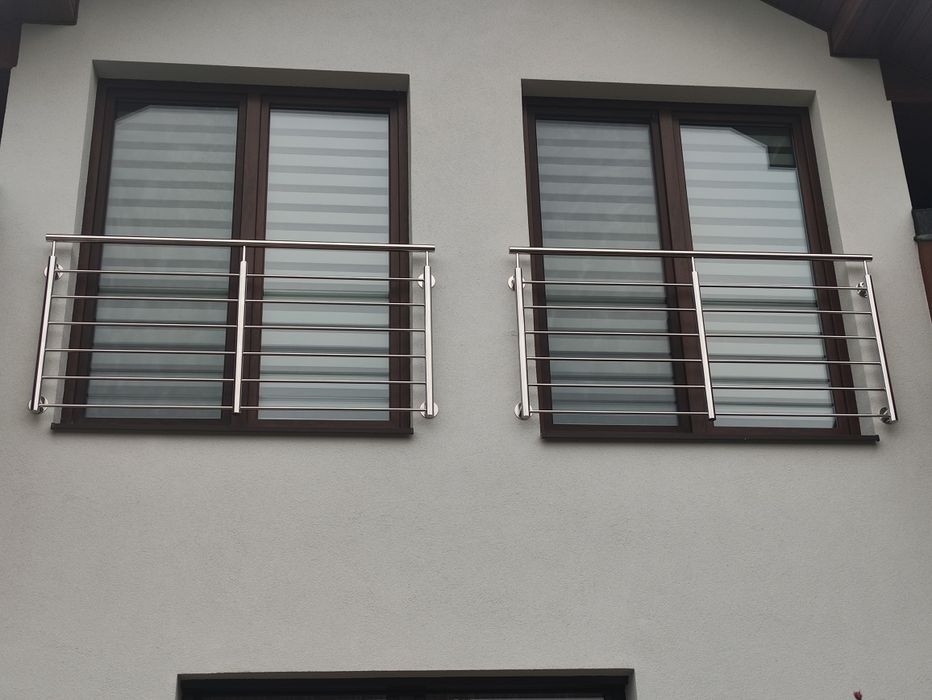 Balustrada, poręcz, barierka nierdzewna