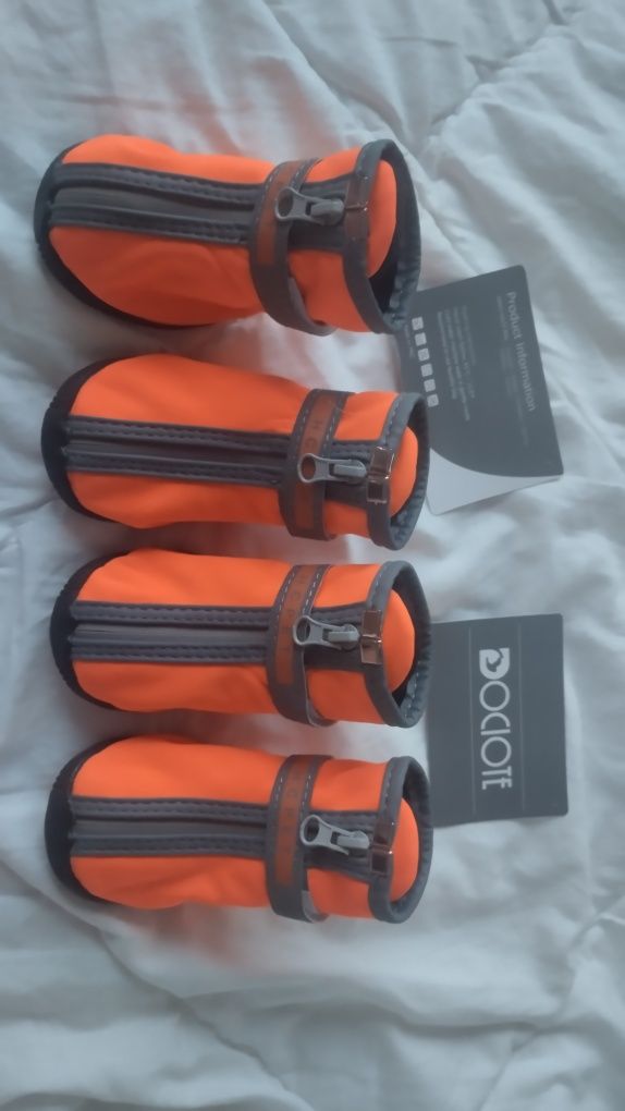 Buty antypoślizgowe dla psa odblaskowe wodoodporne podeszwa 6 cm