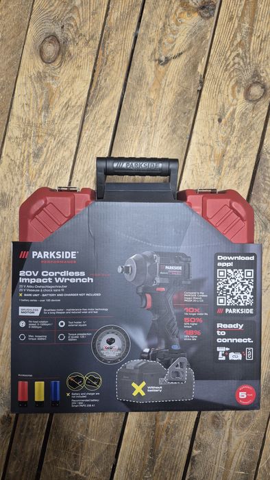 Гайковерт PARKSIDE performance 20v