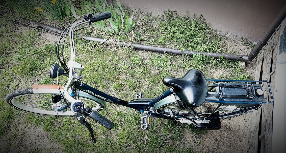 Sparta Met rower z silnikiem spalinowym sachs301A, Spartamet, sachs
