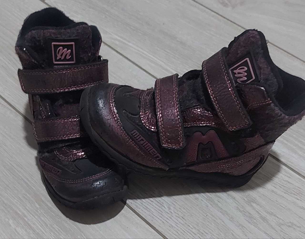 Демисезонные ботинки для девочки Minimen 27 р.