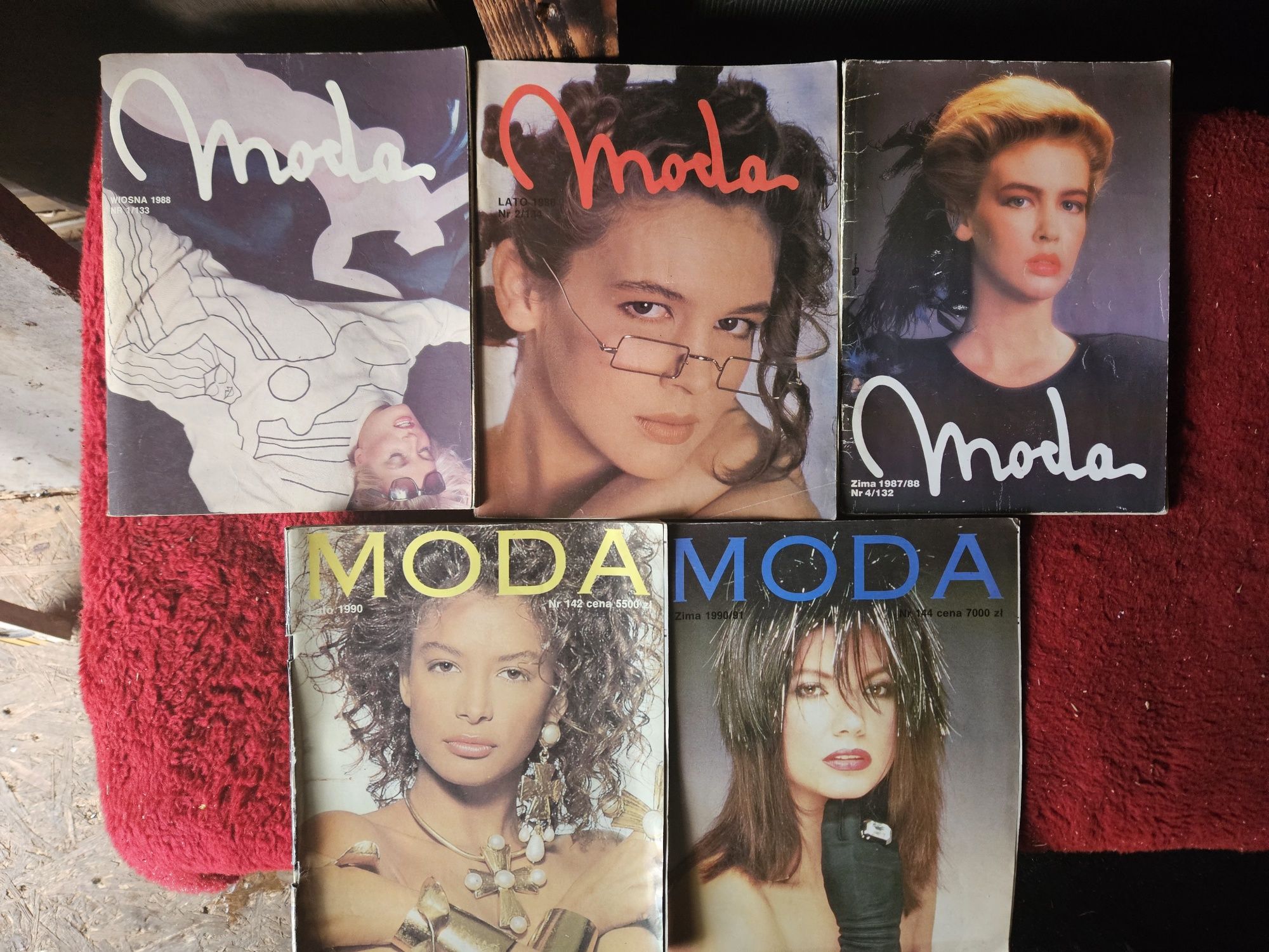 Czasopismo MODA lata 80/90