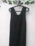 Vestido Preto de Alças Grossas