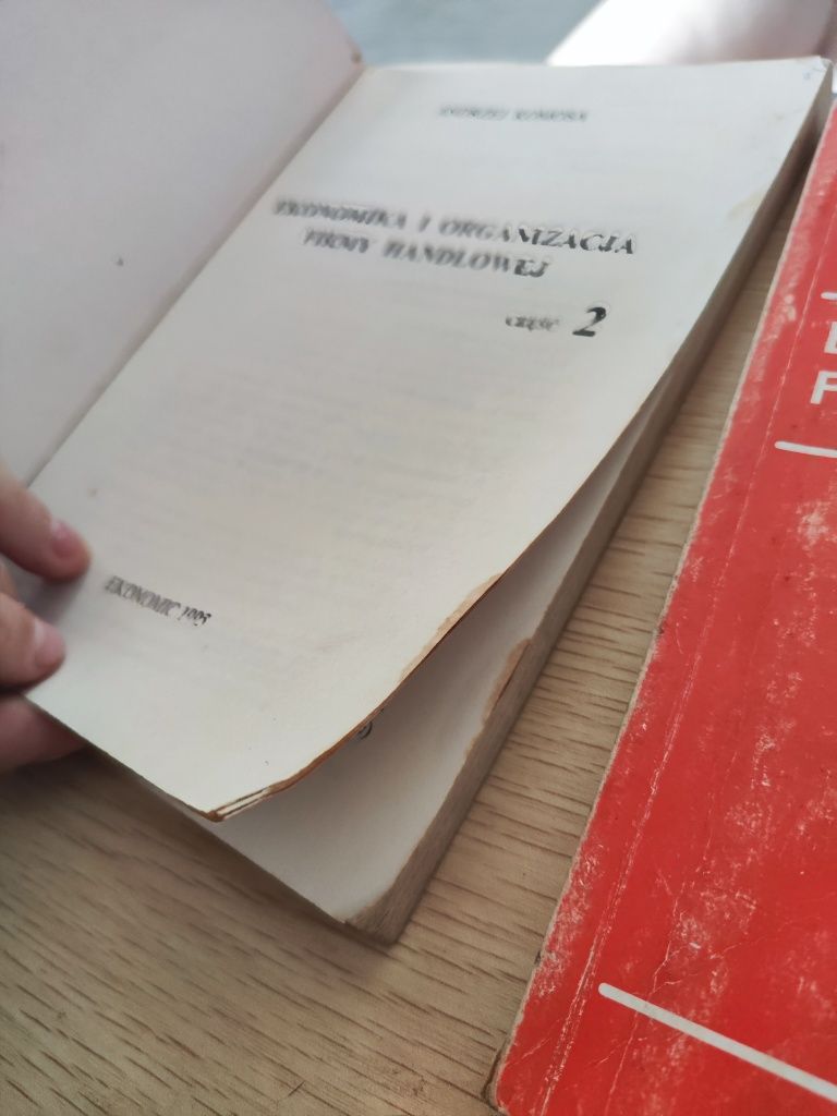 Ekonomika i organizacja firmy handlowej część 2, 3, 4 - Andrzej Komosa