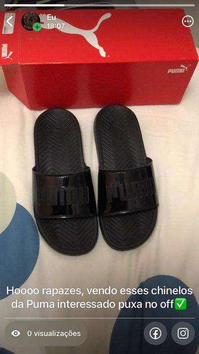 Dos bons chinelos Da puma
