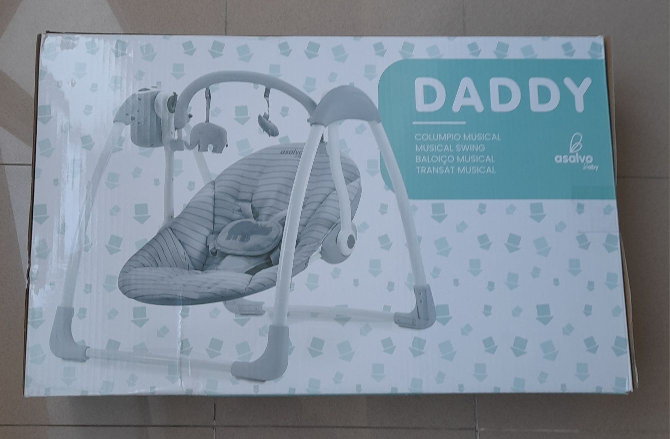Baloiço musical Daddy Bebé