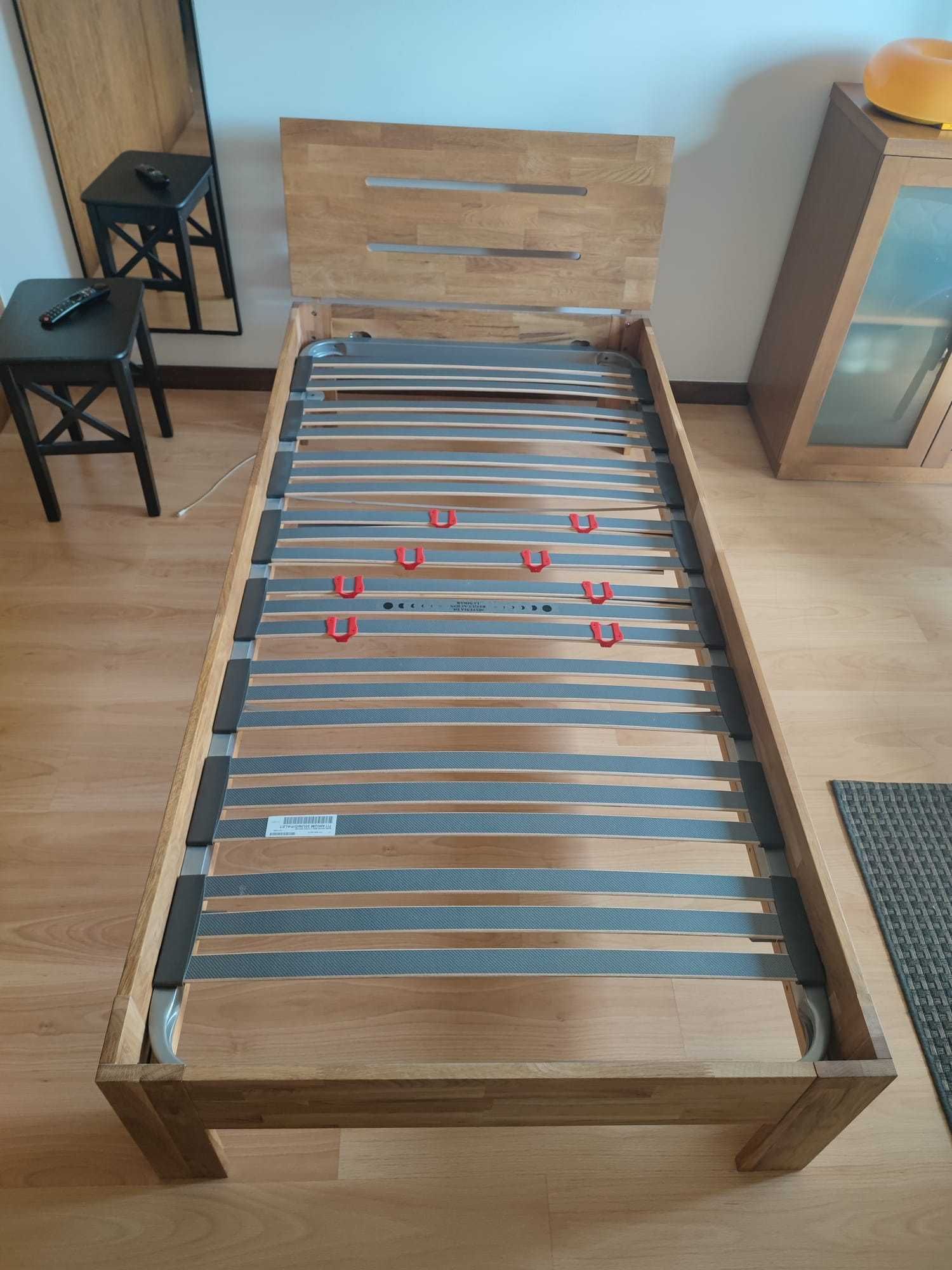 CAMA, ESTRADO E COLCHÃO