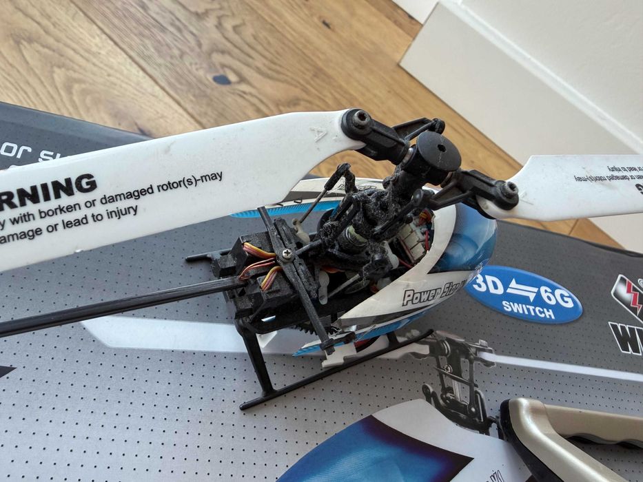 Helikopter RC WLToys V977 2,4 GHz 6Ch RC Helicopter bezszczotkowy