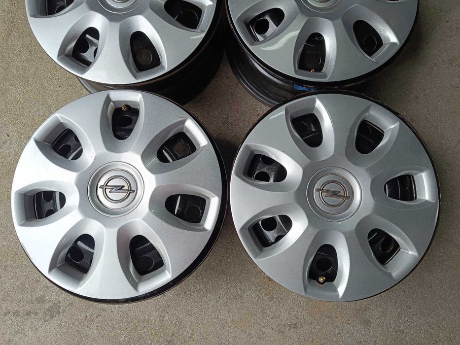 Felgi Stalowe Opel 5x105 16'' et 38 6,5j kołpaki czujniki