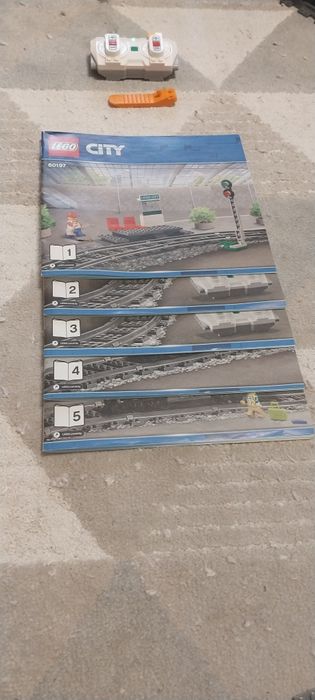 Залізна дорога Lego CITY 60197
