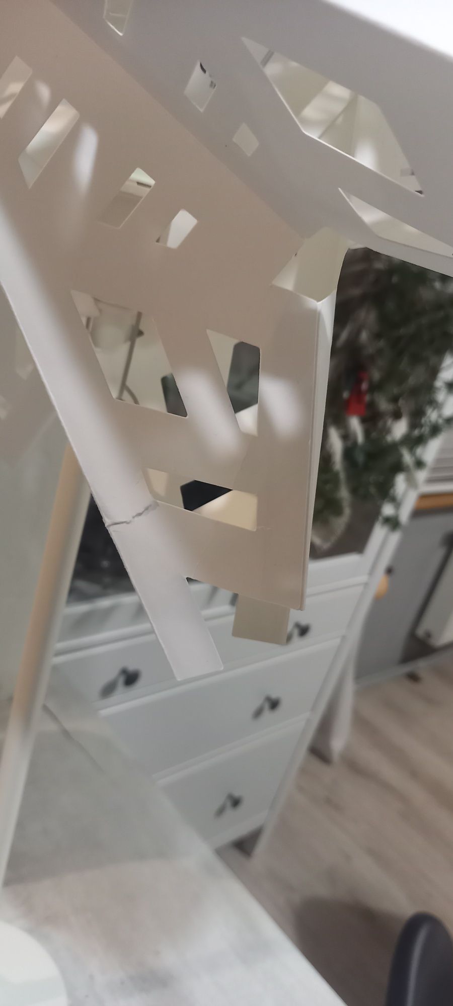 Ikea Stråla klosz lampy śnieżynka 48cm gwiazda