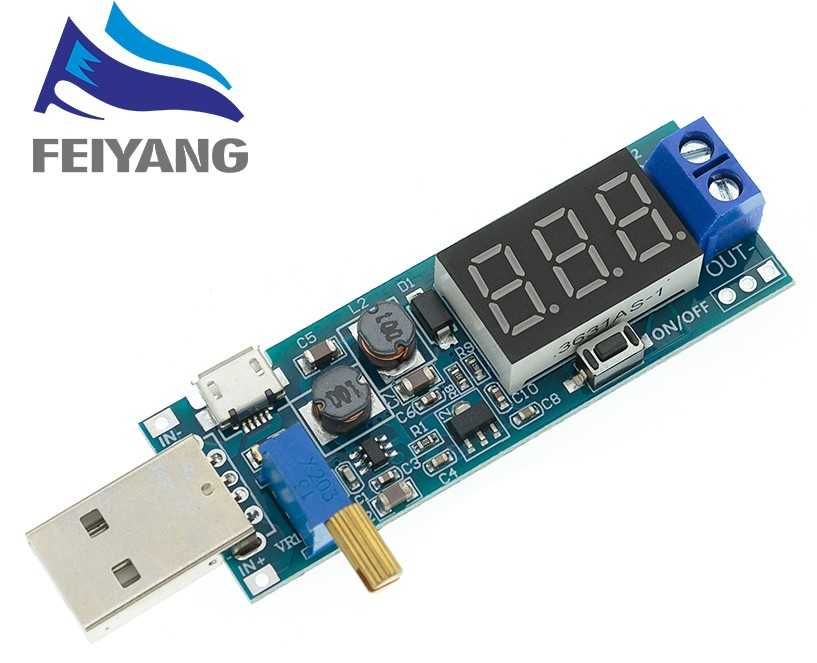 DC-DC 5V to 3.5V / 12V USB Блок живлення Модуль живлення Регульований