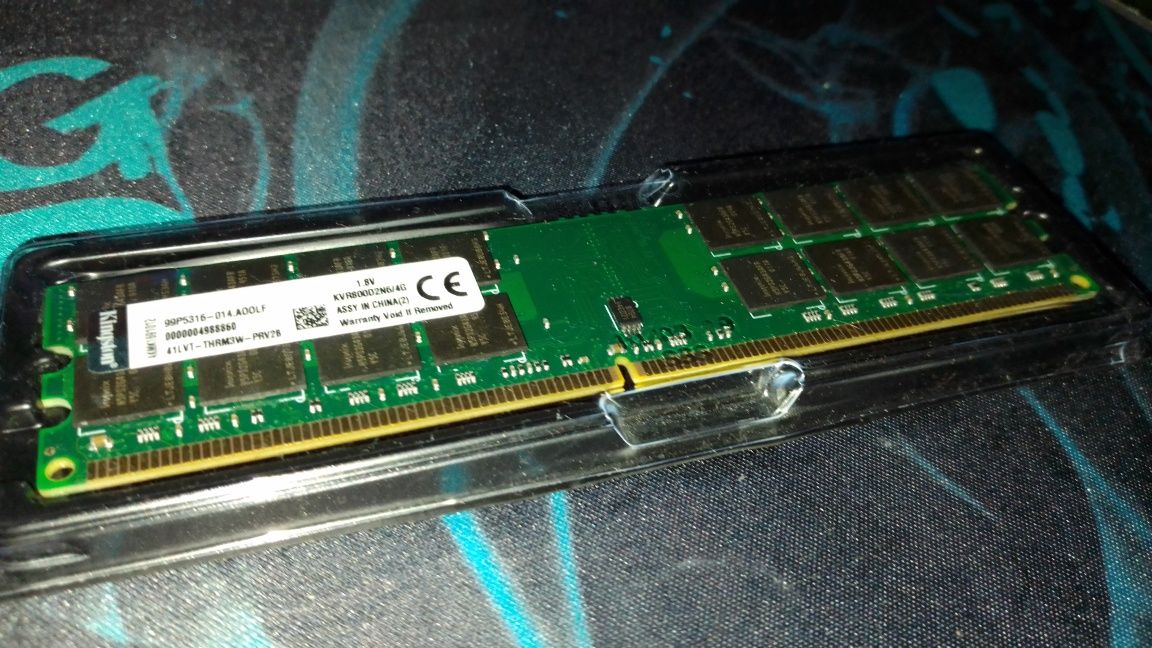 Срочно!!! Озу "Kingston DDR2 4GB 800MHz" для процессоров Intel и AMD