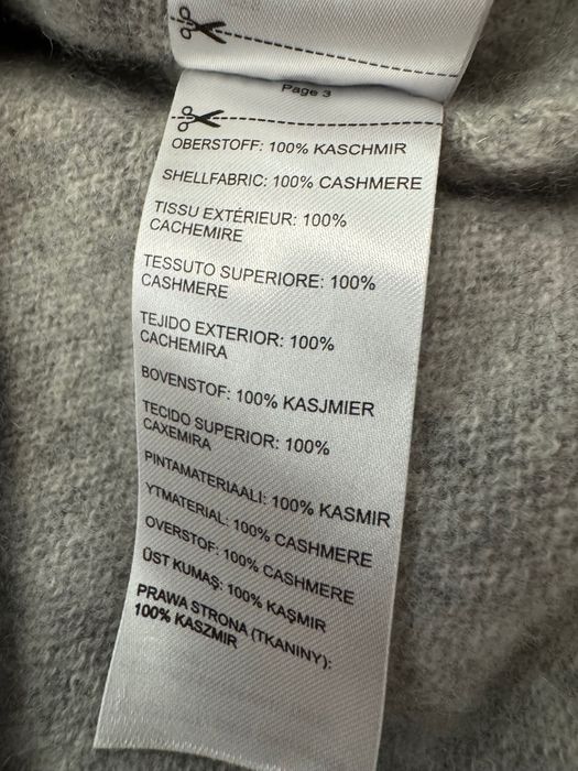 Zalando Essentials szary damski, sweterek premium kaszmir super stan S