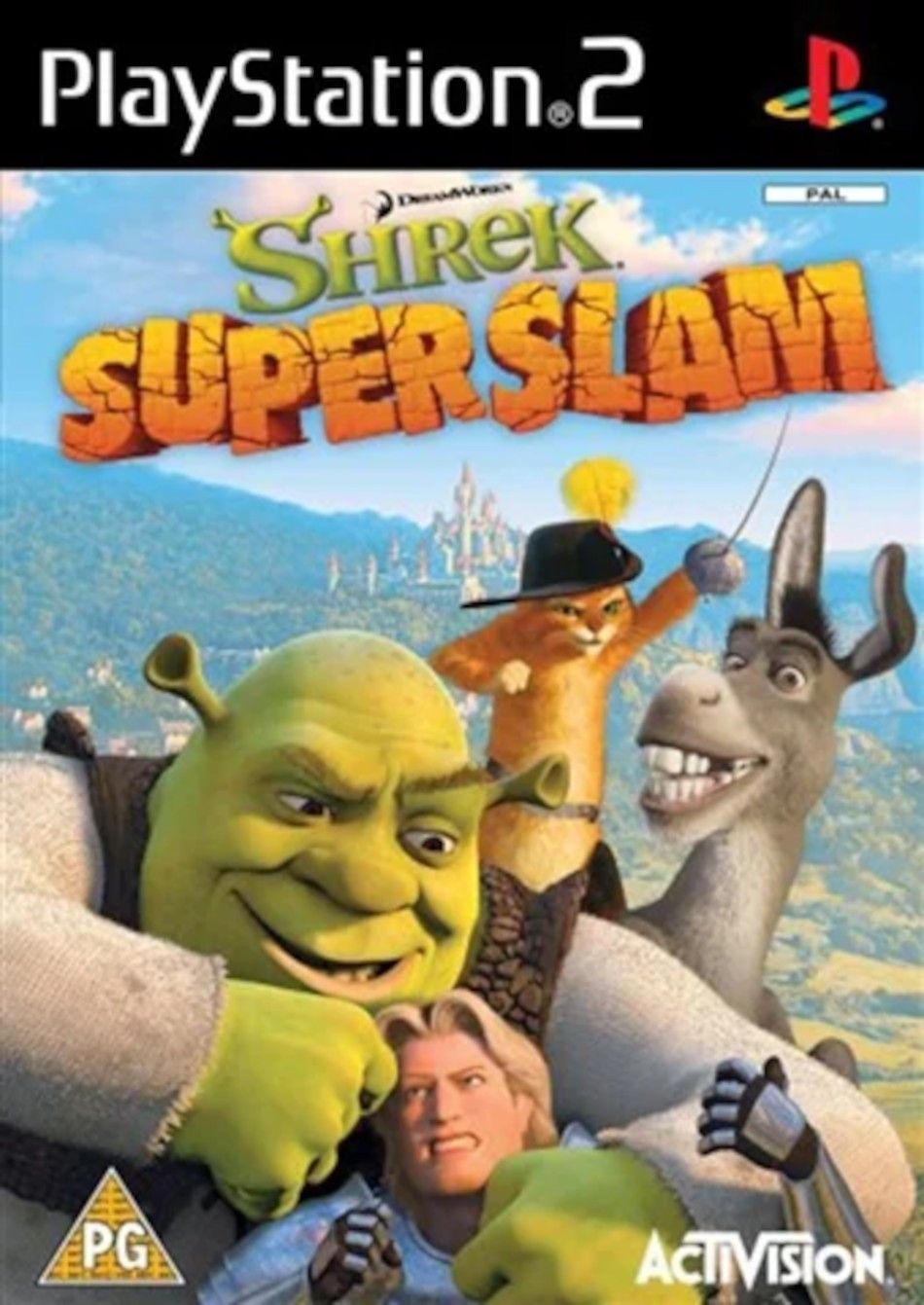 Shrek Superslam PS2 Uniblo Łódź