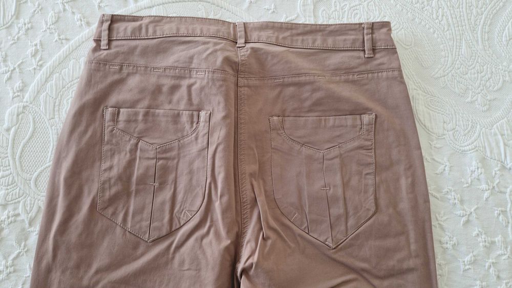 Calças rosa velho, Zara, tamanho 36