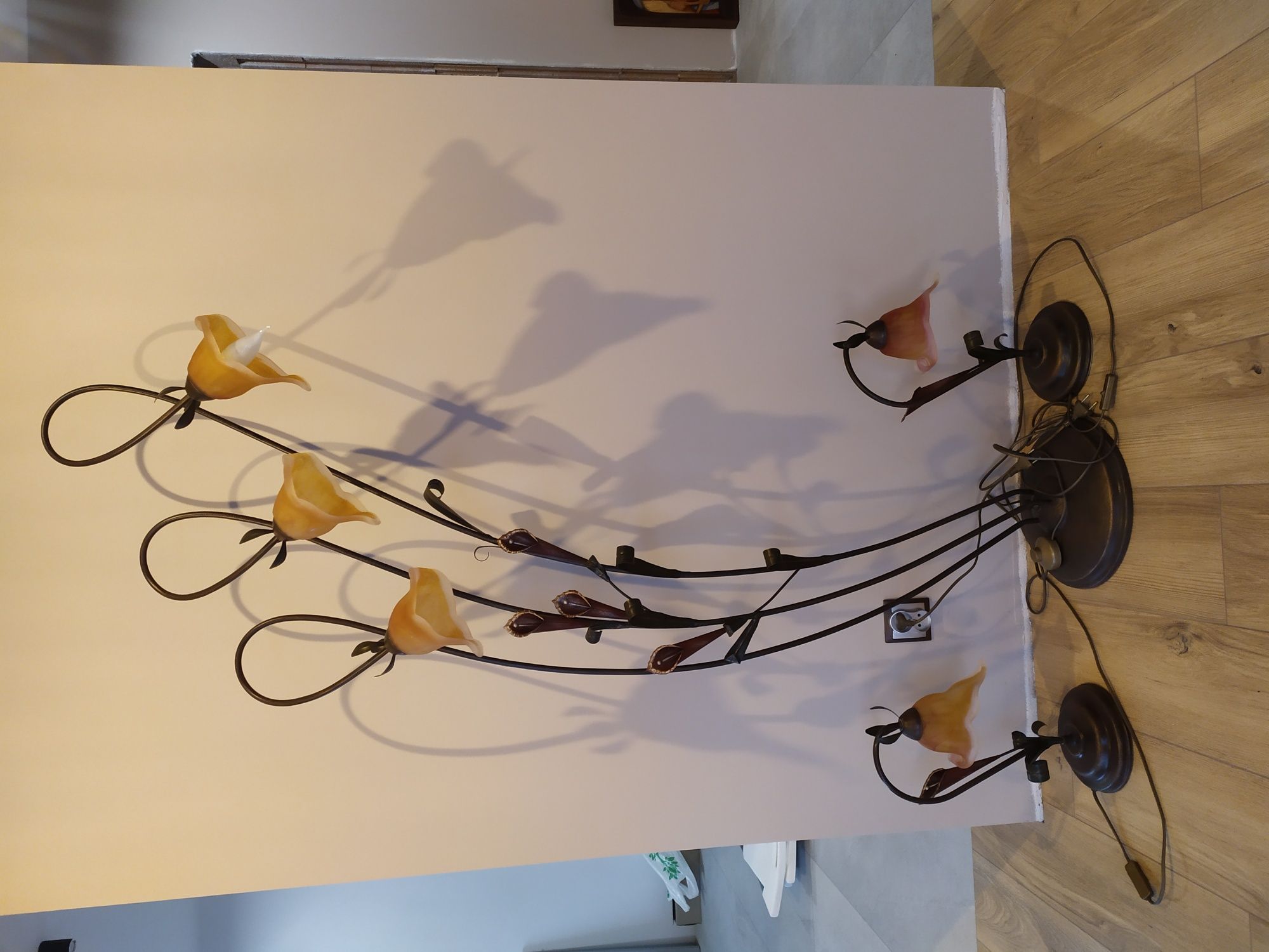 Komplet ekskluzywnych lamp, gwint E14 stan bdb