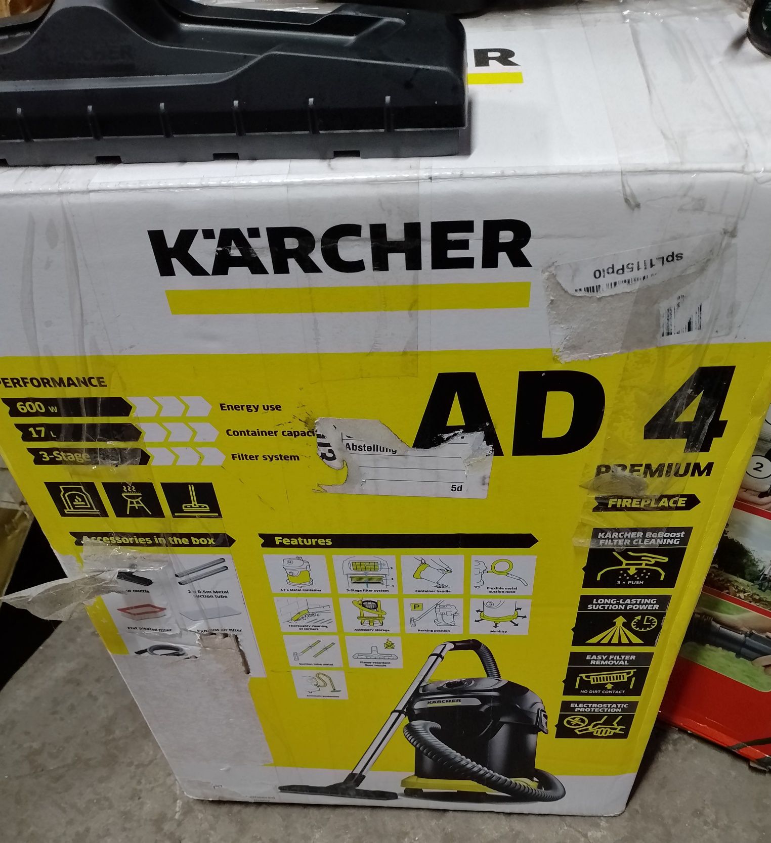 Пилосос Karcher AD 4 premium